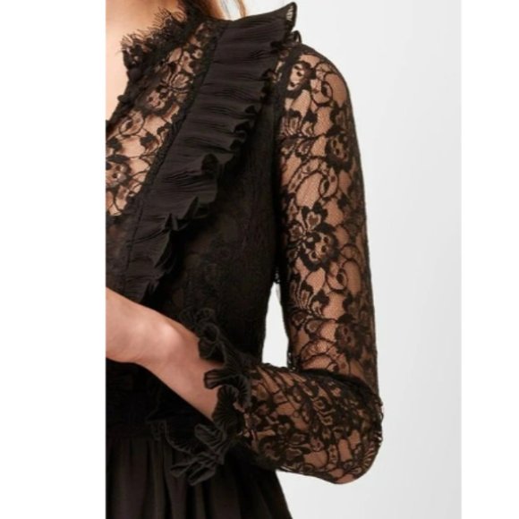 NWT FRENCH CONNECTION CLANDRE VINTAGE dress 4 6 - Picture 6 of 14